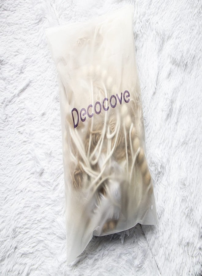 Decocove Large Macrame Wall Hanging with Wood Beads - Bohemian Wall Decor for Bedroom, Living Room and Kitchen - Cream and Beige - 35'' x 36'' - Image 4